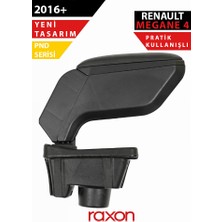 Raxon Renault Megane 4 2016+ Araç Içi Özel Kol Dayama – Siyah | Konforlu, Dayanıklı & Tam Uyumlu