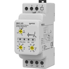 Entes Mkc-05 Motor Koruma Rölesi 1 Env Ray Montaj, M3977