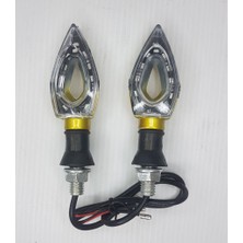 LED Sinyal Üçgen Sarı
