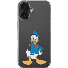 Manitoba Iphone 16 Plus Uyumlu Baskılı Yumuşak Silikon Şeffaf Telefon Kılıfı