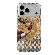 Manitoba Iphone 17 Pro Uyumlu Baskılı Yumuşak Silikon Şeffaf Telefon Kılıfı