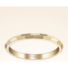 Pare Pırlanta Modern Geometrik Kadın Alyans