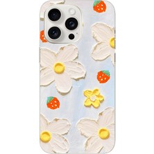 Manitoba Iphone 15 Pro Uyumlu Baskılı Yumuşak Silikon Şeffaf Telefon Kılıfı