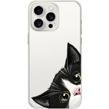 Manitoba Iphone 16 Pro Max Uyumlu Baskılı Yumuşak Silikon Şeffaf Telefon Kılıfı
