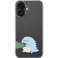 Manitoba Iphone 17 Uyumlu Baskılı Yumuşak Silikon Şeffaf Telefon Kılıfı