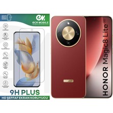 ECR MOBILE Honor Magic 8 Lite ile Uyumlu Hd Şeffaf 9h Nano Ekran Koruyucu