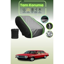Dokaca Neo Siyah_gri_siyah Neon Fitilli Fiat 131 Mirafiori 4 Kapılı 1978 - 1984 Uyumlu Koruma Örtüsü