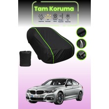 Dokaca Neo Siyah Neon Fitilli Bmw 3 SERISI(316I) Uyumlu Oto Branda Araba Brandası Koruma Örtüsü