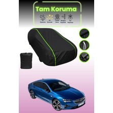 Dokaca Neo Siyah Neon Fitilli Opel Insignia Sedan Uyumlu Oto Branda Araba Brandası Koruma Örtüsü