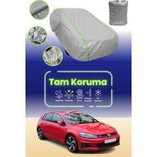 Dokaca Neo Gri Neon Fitilli Volkswagen Golf Vıı Gte 2014 - 2017 Uyumlu Araba Brandası Koruma Örtüsü