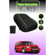 Dokaca Neo Siyah Neon Fitilli Ford Tourneo Connect 2009 - 2013 Uyumlu Araba Brandası Koruma Örtüsü