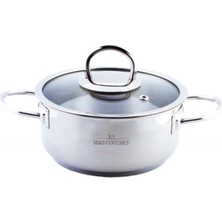 Master Çelik Tek Tencere 18 cm