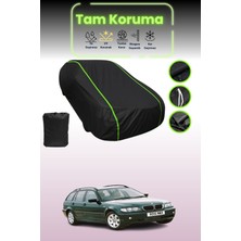 Dokaca Neo Siyah Neon Fitilli Bmw 3 Serisi Touring (E46) 2001 - 2005 Uyumlu Araba Brandası Koruma Örtüsü