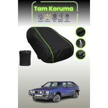 Dokaca Neo Siyah Neon Fitilli Volkswagen Golf 2 Country Uyumlu Oto Branda Araba Brandası Koruma Örtüsü