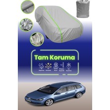 Dokaca Neo Gri Neon Fitilli Volkswagen Golf Vıı Variant 2013 - 2017 Uyumlu Araba Brandası Koruma Örtüsü
