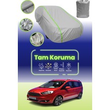 Dokaca Neo Gri Neon Fitilli Ford Tourneo Courier Uyumlu Oto Branda Araba Brandası Koruma Örtüsü