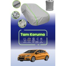 Dokaca Neo Gri Neon Fitilli Chevrolet Cruze Hatchback Uyumlu Oto Branda Araba Brandası Koruma Örtüsü