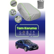 Dokaca Neo Gri Neon Fitilli Renault Megane 1 Coach Uyumlu Oto Branda Araba Brandası Koruma Örtüsü