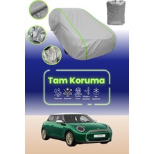 Dokaca Neo Gri Neon Fitilli Mini Cooper Electric Uyumlu Oto Branda Araba Brandası Koruma Örtüsü