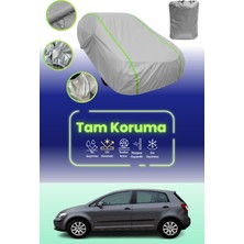 Dokaca Neo Gri Neon Fitilli Volkswagen Golf Plus 2008 - 2013 Uyumlu Araba Brandası Koruma Örtüsü