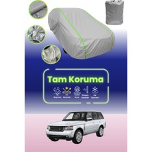 Dokaca Neo Gri Neon Fitilli Land Rover Range Rover Uyumlu Oto Branda Araba Brandası Koruma Örtüsü
