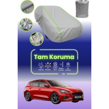 Dokaca Neo Gri Neon Fitilli Ford Focus Hatchback Uyumlu Oto Branda Araba Brandası Koruma Örtüsü