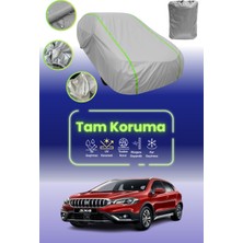 Dokaca Neo Gri Neon Fitilli Suzuki Sx4 S-Cross 2 Uyumlu Oto Branda Araba Brandası Koruma Örtüsü