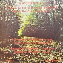 Plak İstasyonu G. F. Handel Concertor For Organ And Orchestra Classic Lp Plak