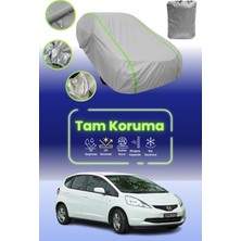 Dokaca Neo Gri Neon Fitilli Honda Jazz/fit 2008 - 2013 Uyumlu Araba Brandası Koruma Örtüsü