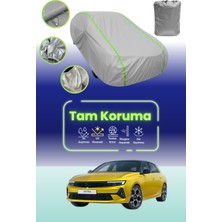 Dokaca Neo Gri Neon Fitilli Opel Astra Uyumlu Oto Branda Araba Brandası Koruma Örtüsü