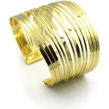 Royaleks Plaka Bilezik - Altın