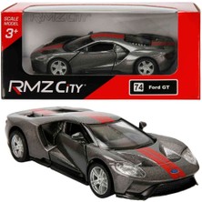 1:32 Rmz City Amerikan Serisi Die Cast Çek Bırak Model Araba - Gri Ford Gt