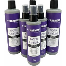 Xpro Harmony Biotin Kafein Içerikli Şampun+Biotin Kafein Içerikli Sprey Tonik  Seti