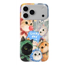 Manitoba Iphone 17 Pro Max Uyumlu Baskılı Yumuşak Silikon Şeffaf Telefon Kılıfı