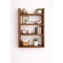 Mobilyacın  Barok 4 Raflı Mutfak Duvar Rafı Çok Amaçlı Raf