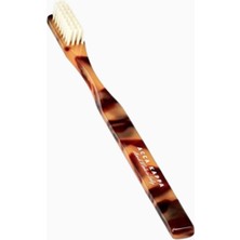 Acca Kappa Orta Sert Doğal Kıllı Diş Fırçası Kahverengi