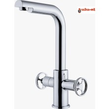 Ulu-El Lavabo Batarya Çeşme Musluğu