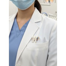 Fox Diş Hekimi ve Sağlık Çalışanlarına Özel Emaye Diş Broş