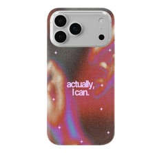 Manitoba Iphone 17 Pro Uyumlu Baskılı Yumuşak Silikon Şeffaf Telefon Kılıfı