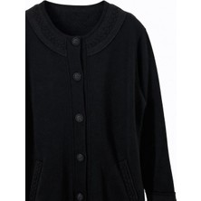 JOOQSTORE Kol Örgülü Kısa Kap