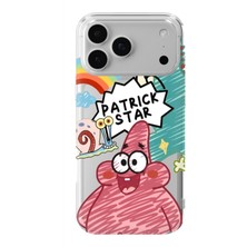 Manitoba Iphone 17 Pro Max Uyumlu Baskılı Yumuşak Silikon Şeffaf Telefon Kılıfı