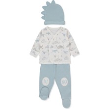 Bebetto Interlok Zıbın Set 3lü (Me And Dudes) Petrol Yeşil