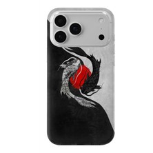 Manitoba Iphone 17 Pro Uyumlu Baskılı Yumuşak Silikon Şeffaf Telefon Kılıfı