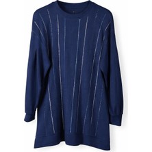 JOOQSTORE Taşlı Tunik Pantolon Takım