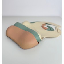 Bon Chic Baby Silikon Yemek Önlüğü Kahverengi