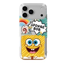 Manitoba Iphone 17 Pro Uyumlu Baskılı Yumuşak Silikon Şeffaf Telefon Kılıfı