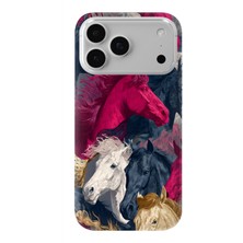 Manitoba Iphone 17 Pro Uyumlu Baskılı Yumuşak Silikon Şeffaf Telefon Kılıfı
