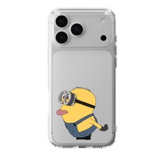 Manitoba Iphone 17 Pro Max Uyumlu Baskılı Yumuşak Silikon Şeffaf Telefon Kılıfı