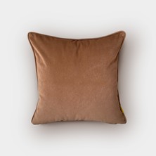 Lidoma Home "smooth" Kadife Dokulu Düz Kırlent 45X45 - Kiremit