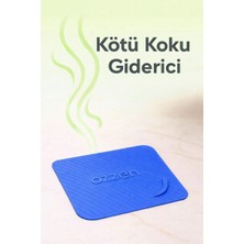 Ozzen Mavi Kötü Koku Böcek Önleyici Silikon Mat Banyo Mutfak Lavabo Balkon Gider Tıpası Kapağı